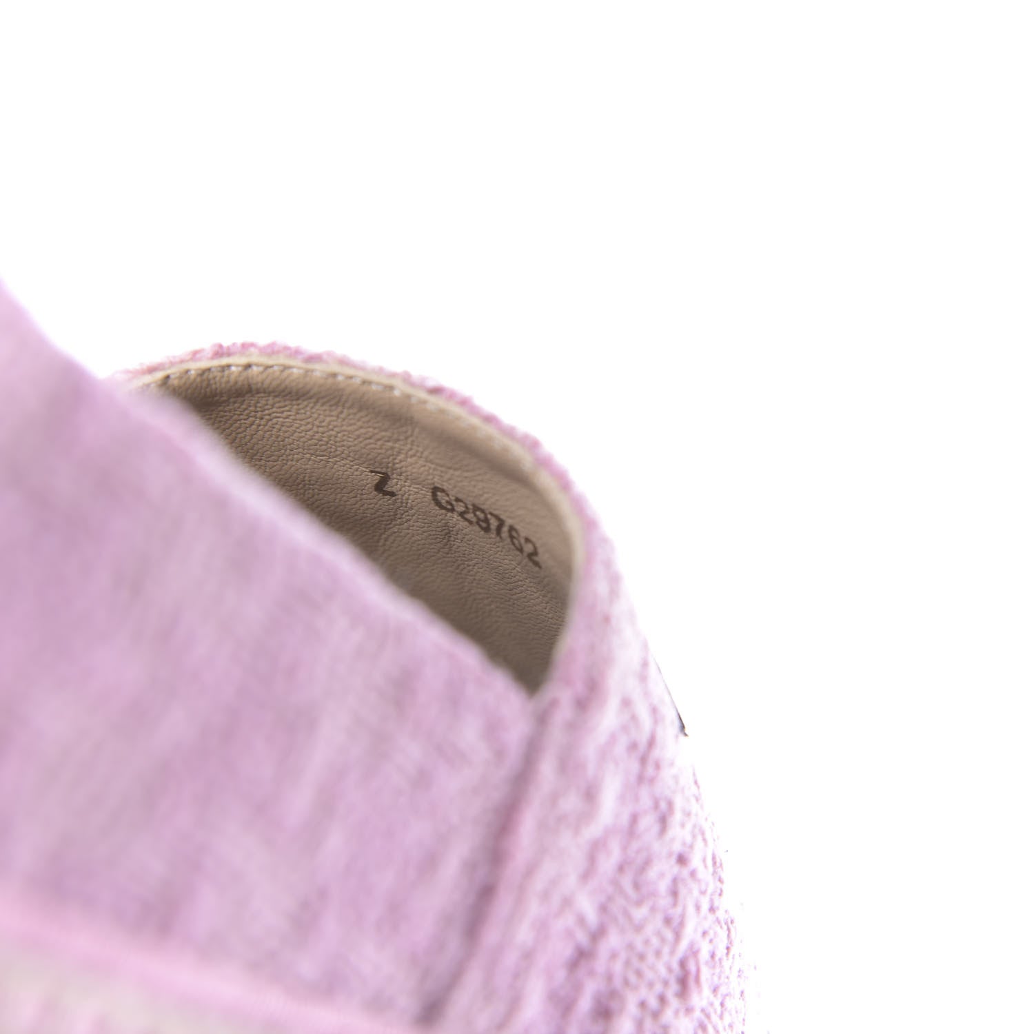 Chanel Tweed Patent CC Espadrilles 38 Pink Black 11 of 11