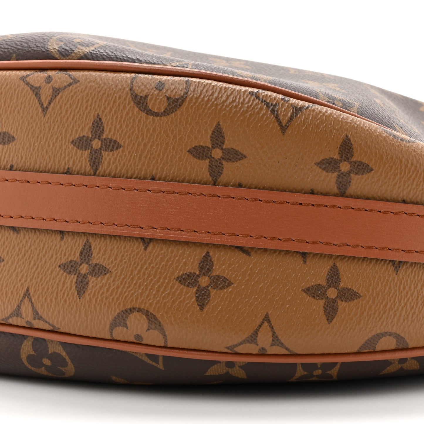 Reverse Monogram Loop Hobo
