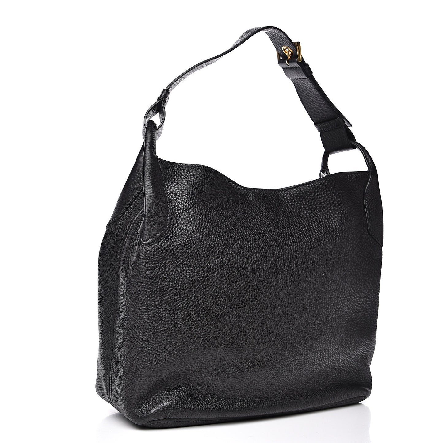 Vitello Daino Tote Black