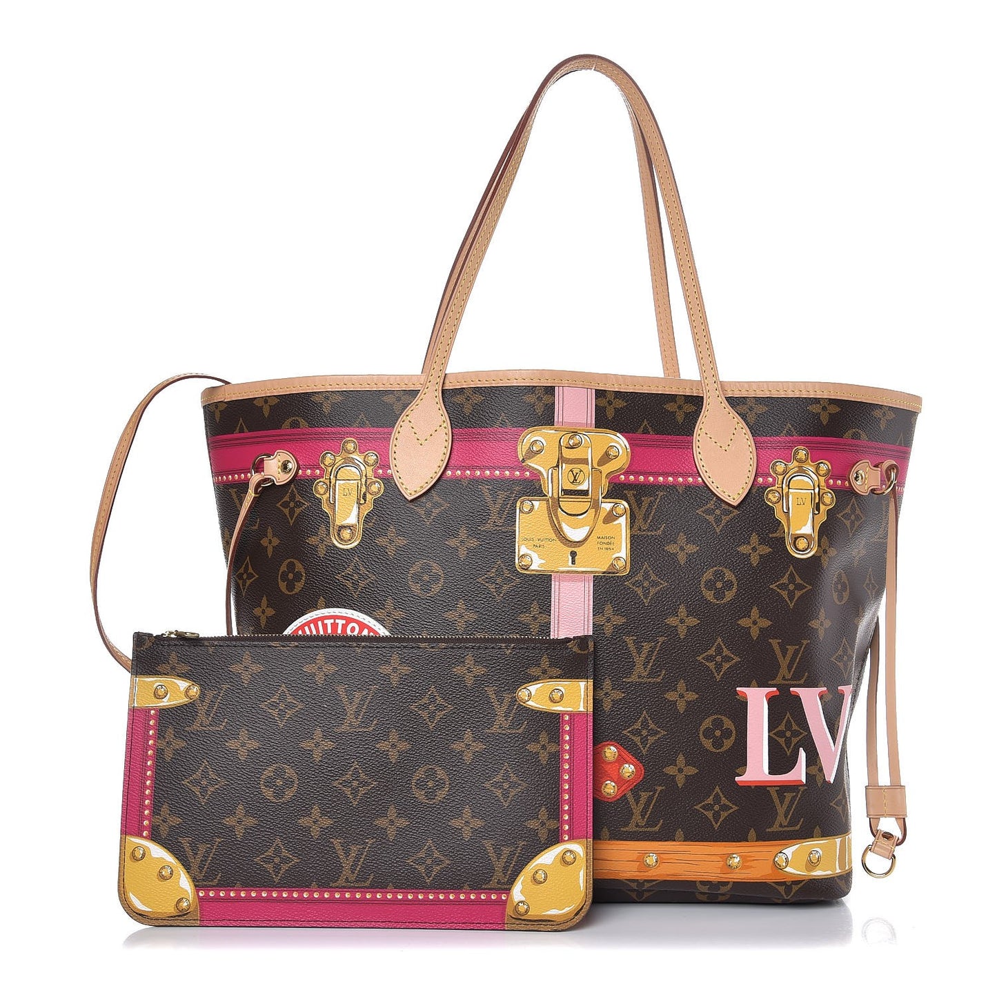 Monogram Summer Trunks Neo Neverfull MM