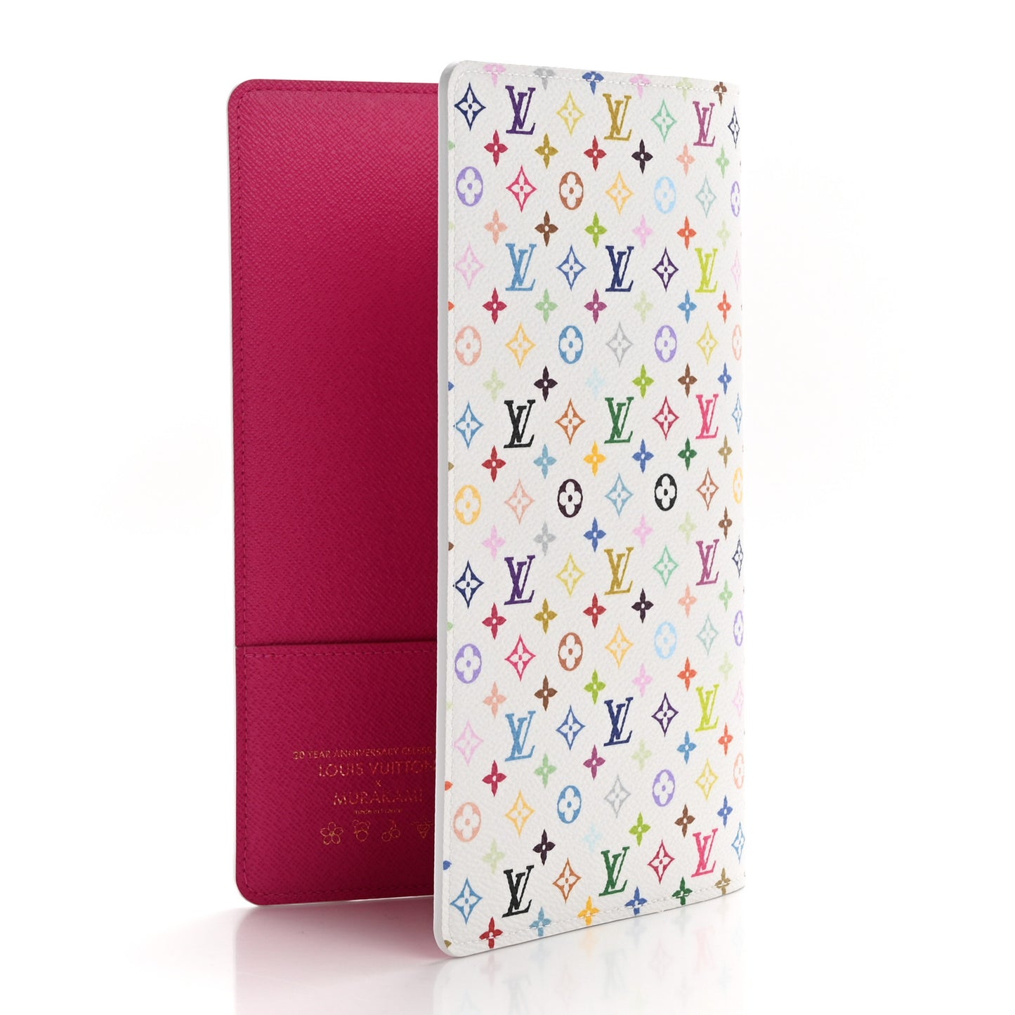 LV X TM Monogram Multicolor Emily Notebook Cover MM White