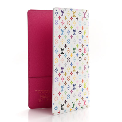 Louis Vuitton LV X TM Monogram Multicolor Emily Notebook Cover MM White 3 of 7