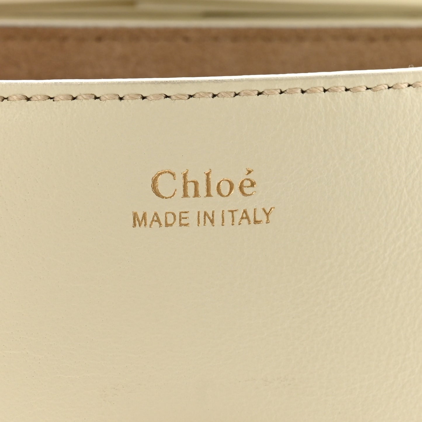 Calfskin Mini Drew Shoulder Bag White