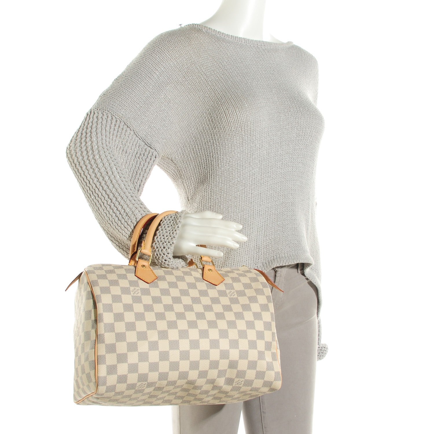 Louis Vuitton Damier Azur Speedy 30 2 of 8
