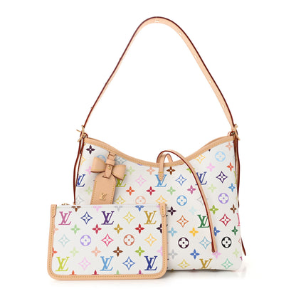 Louis Vuitton LV X TM Monogram Multicolor CarryAll PM White 3 of 10