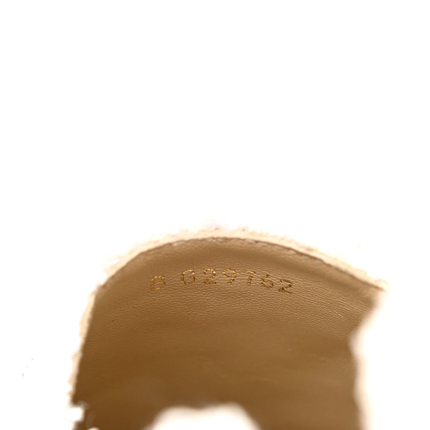 Tweed Grosgrain CC Espadrilles 36 White Black