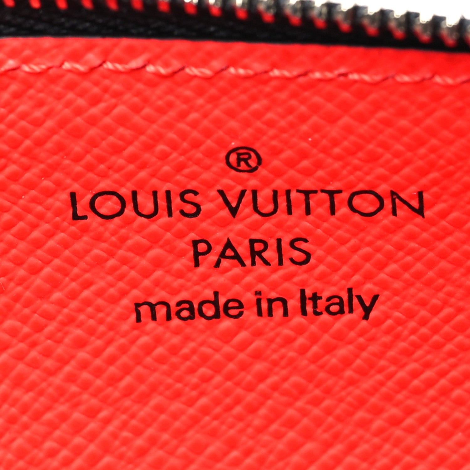 Louis Vuitton Taigarama Coin Card Holder Fire Red 6 of 9