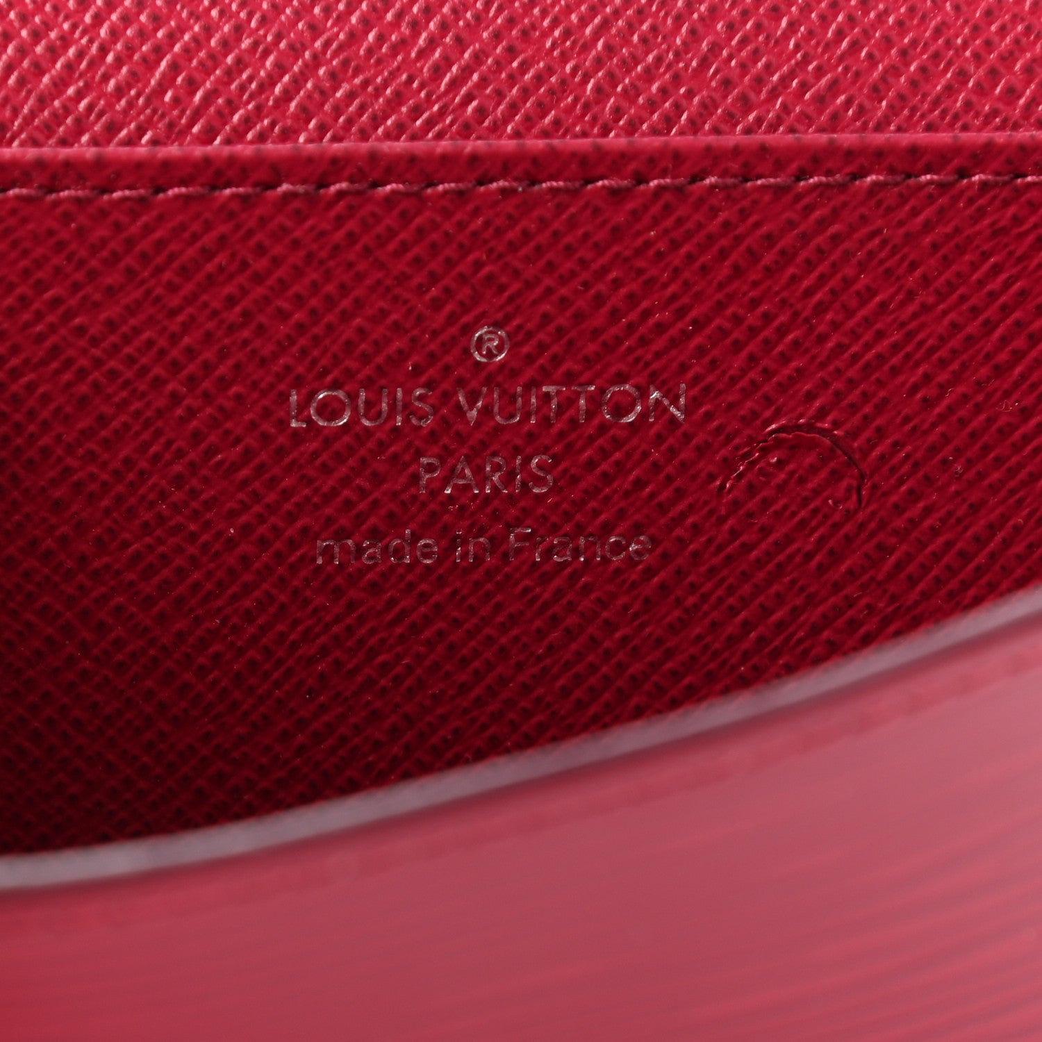Louis Vuitton Epi Key Pouch Fuchsia 6 of 7