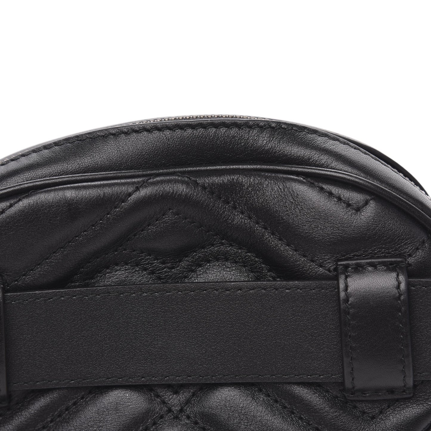 Calfskin Matelasse GG Marmont Belt Bag 85 34 Black