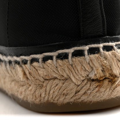 Chanel Mesh Grosgrain CC Espadrilles 38 Black 10 of 11