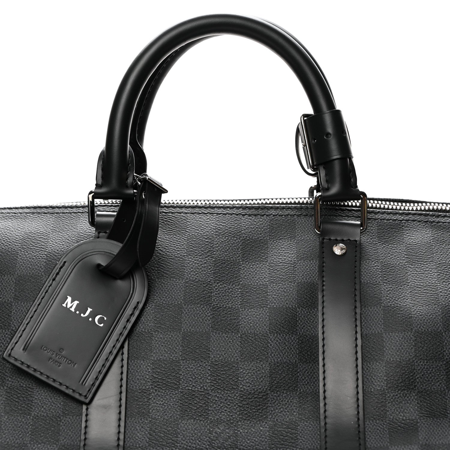 Louis Vuitton Damier Graphite Keepall Bandouliere 55 7 of 14