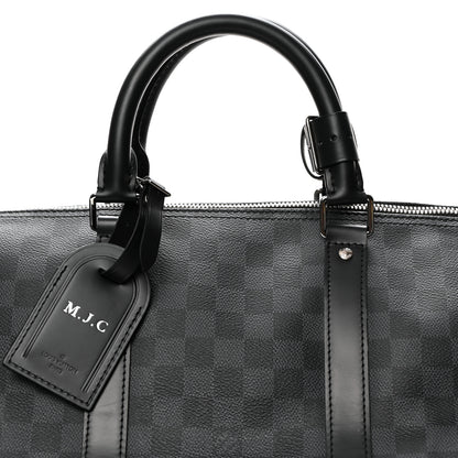 Louis Vuitton Damier Graphite Keepall Bandouliere 55 7 of 14