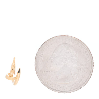 Cartier 18K Yellow Gold Juste Un Clou Single Hoop Earring 2 of 5