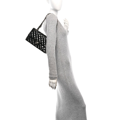 Chanel Patent Quilted Medium Double Flap Black 2 of 11