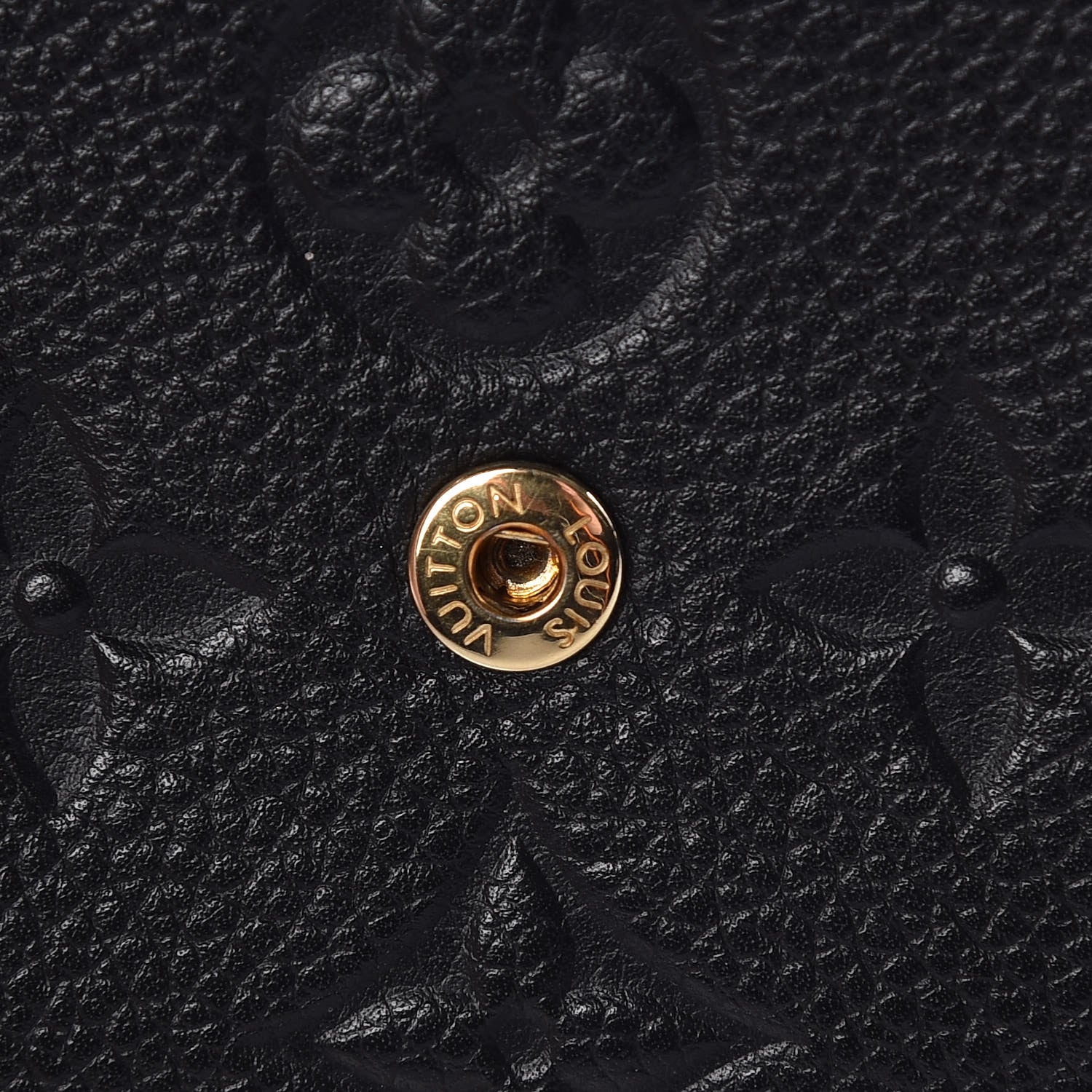 Louis Vuitton Empreinte Compact Curieuse Wallet Black 10 of 11