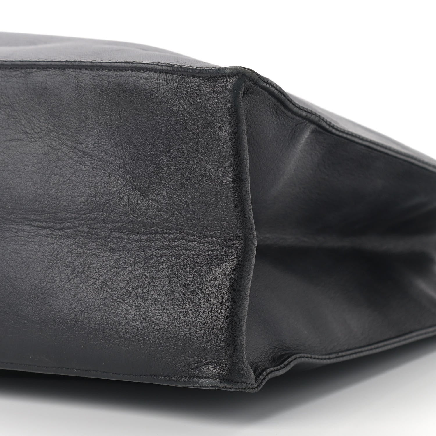 Chanel Lambskin CC Tote Black 9 of 10
