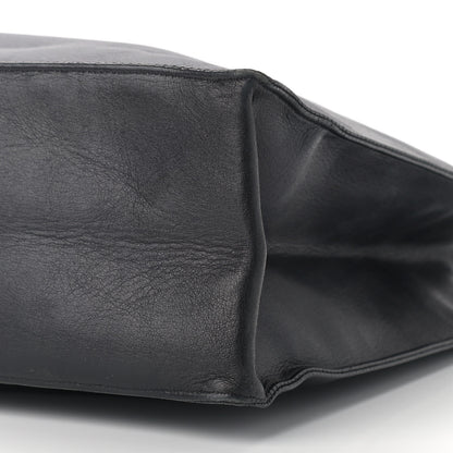 Chanel Lambskin CC Tote Black 9 of 10