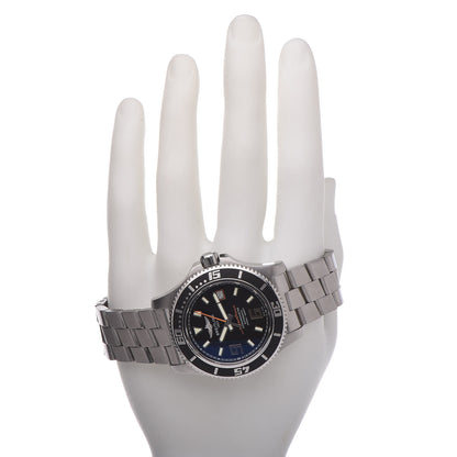 Breitling Stainless Steel 44mm Super Ocean 44 Automatic Watch Black A17391 2 of 6