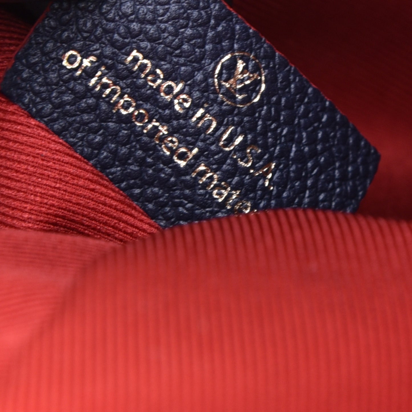 Empreinte Ponthieu PM Marine Rouge