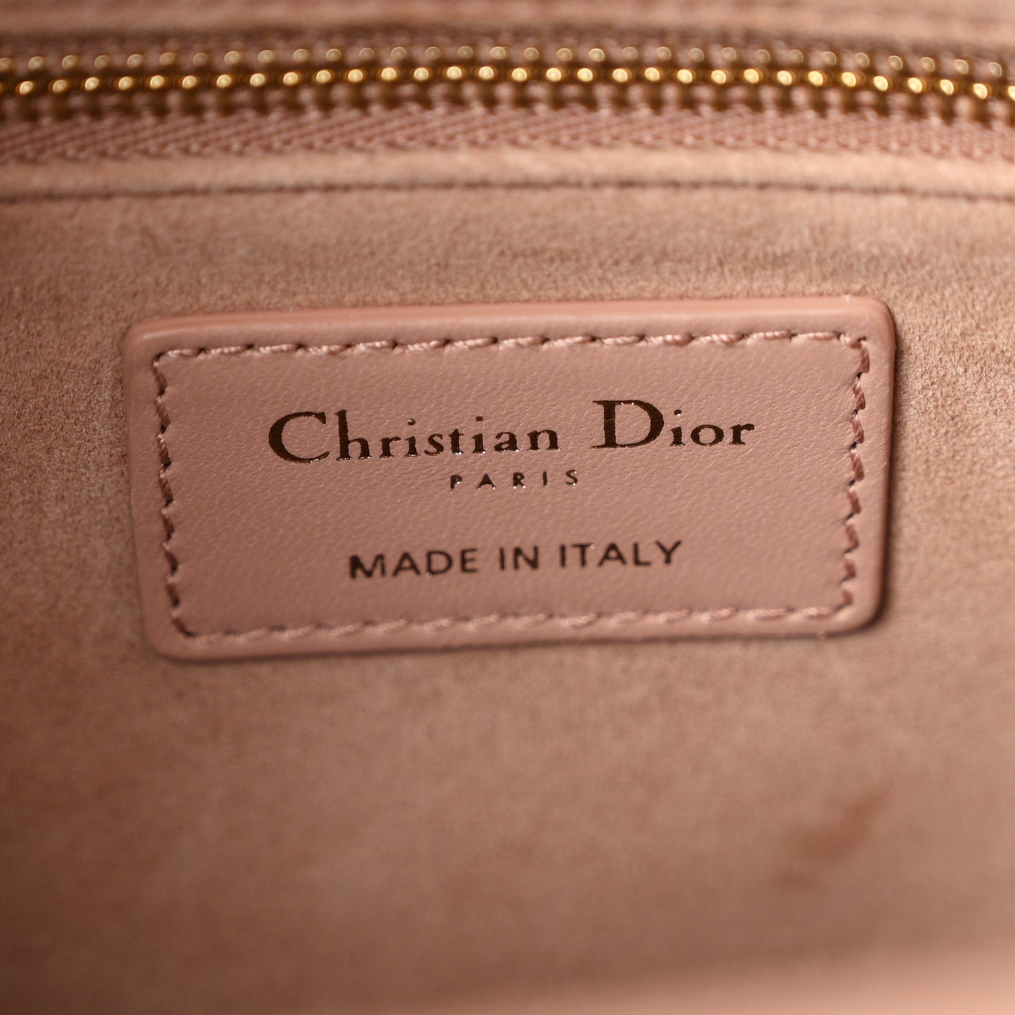 Lambskin Cannage Large Lady Dior Fard