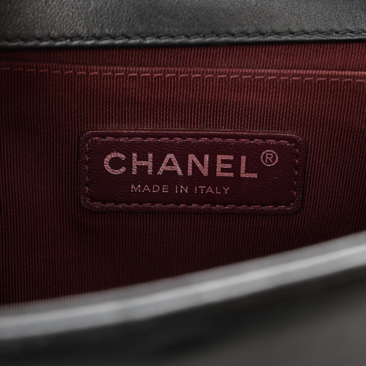 Chanel Calfskin Horizontal Quilted New Medium Boy Flap Black 6 of 13