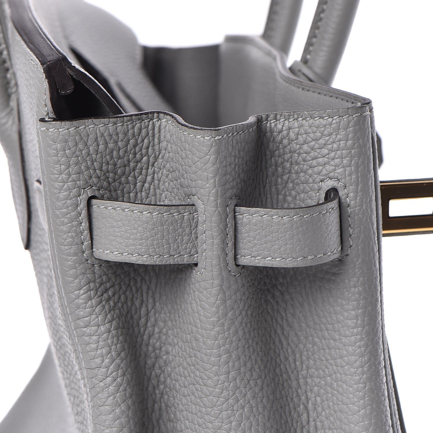 Hermes Togo Birkin 30 Gris Mouette 21 of 34