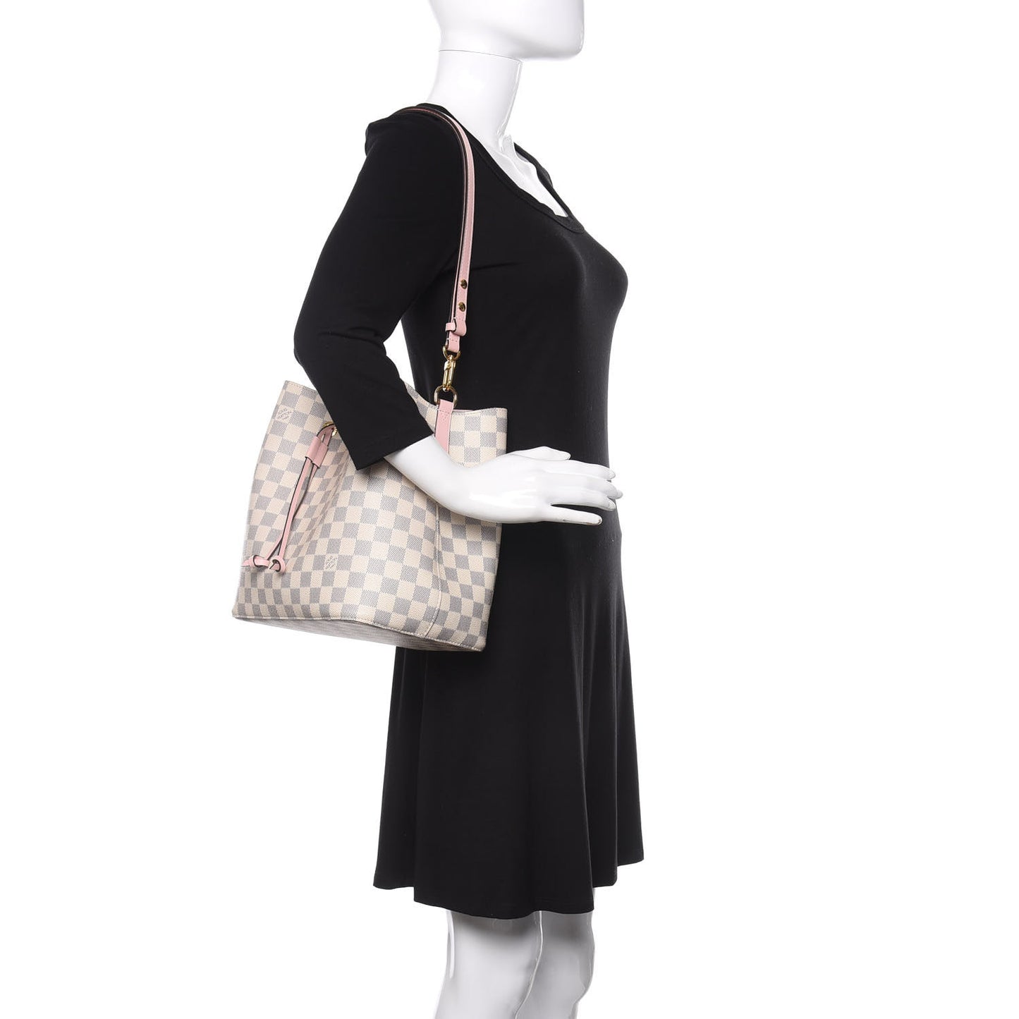 Damier Azur Neonoe MM Eau De Rose