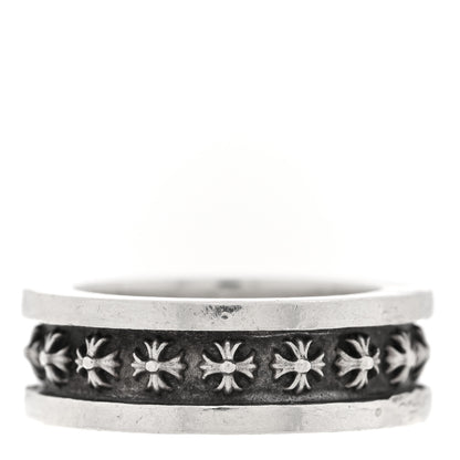 Chrome Hearts Sterling Silver Maltese Cross Band Ring 55 7.25 1 of 5