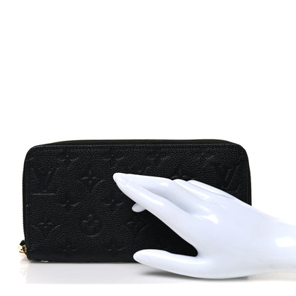 Louis Vuitton Empreinte Zippy Wallet Black 2 of 7