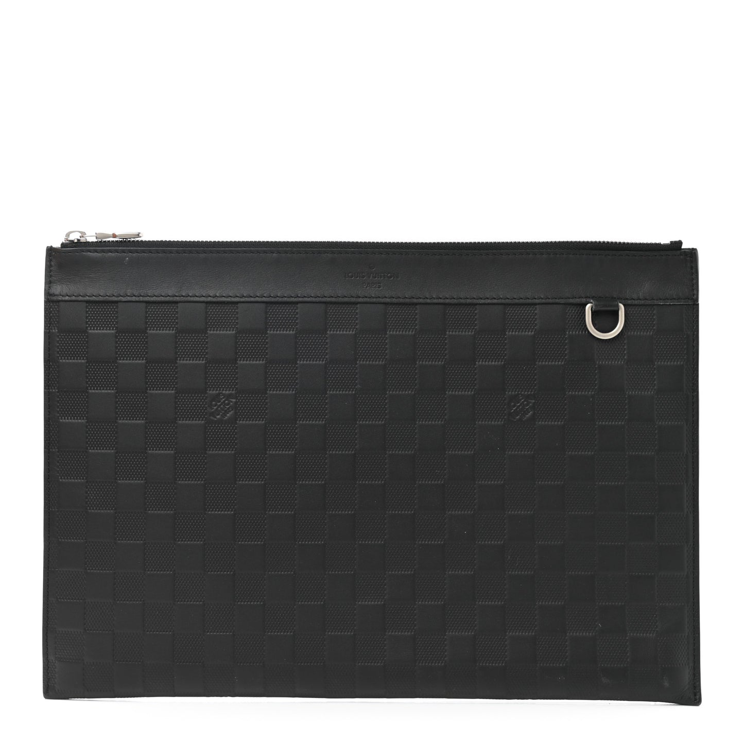 Damier Infini Discovery Pochette GM Onyx