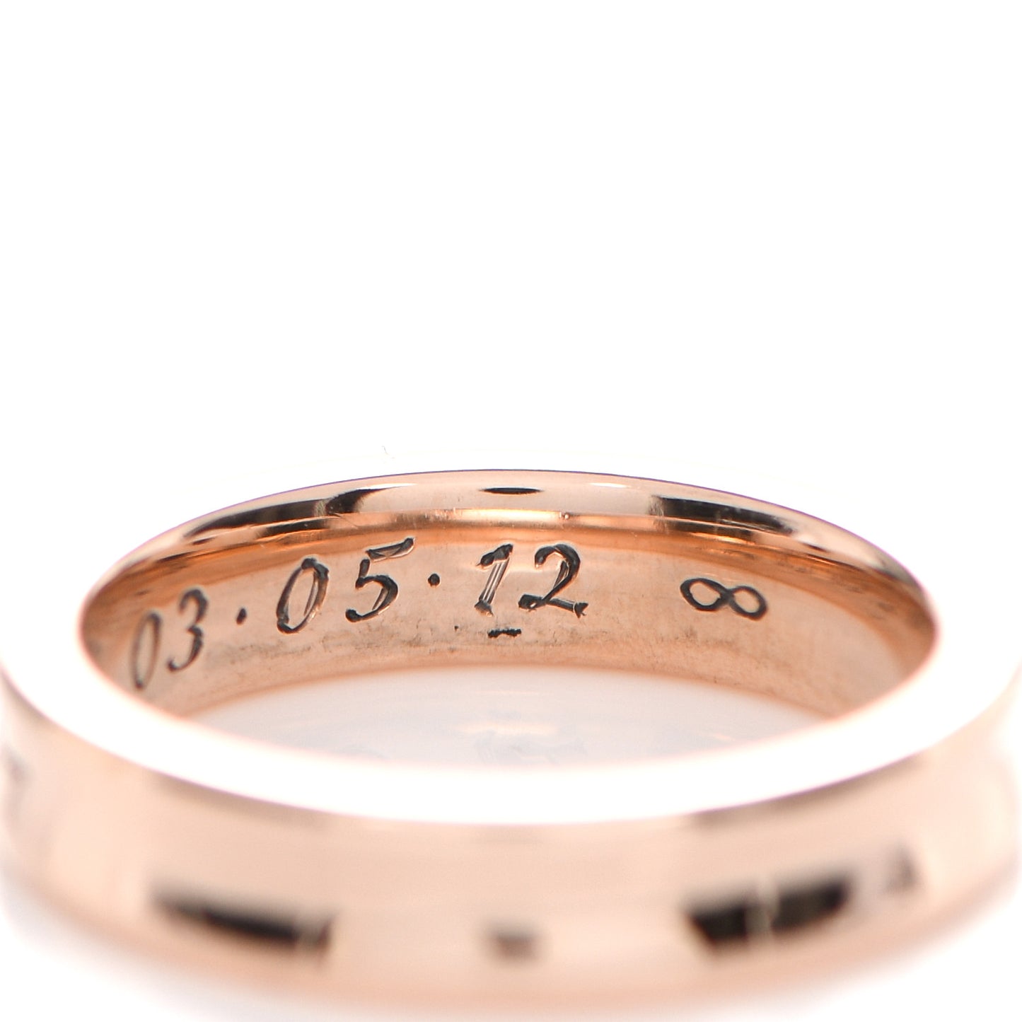 Rubedo Narrow 1837 Band Ring 48 4.5