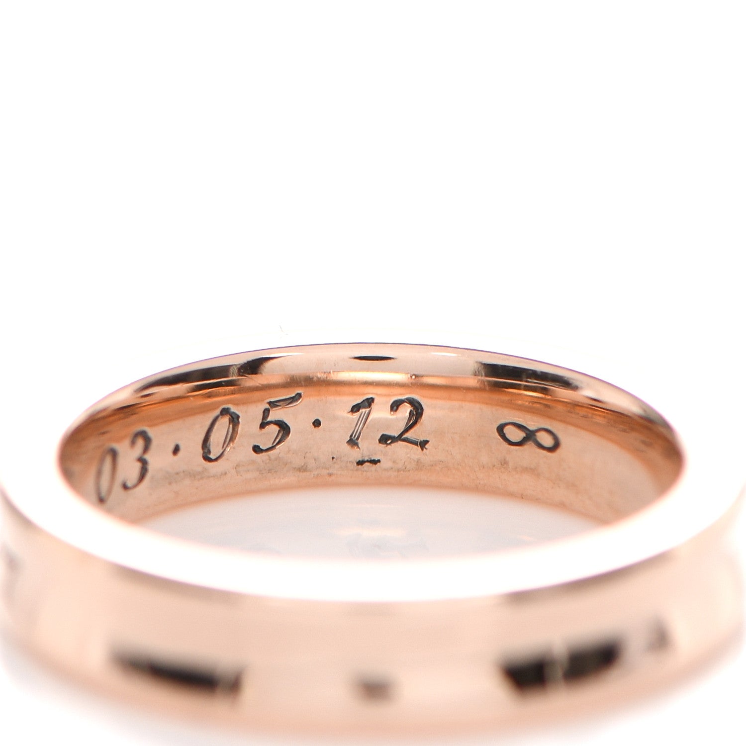 Tiffany Rubedo Narrow 1837 Band Ring 48 4.5 6 of 6