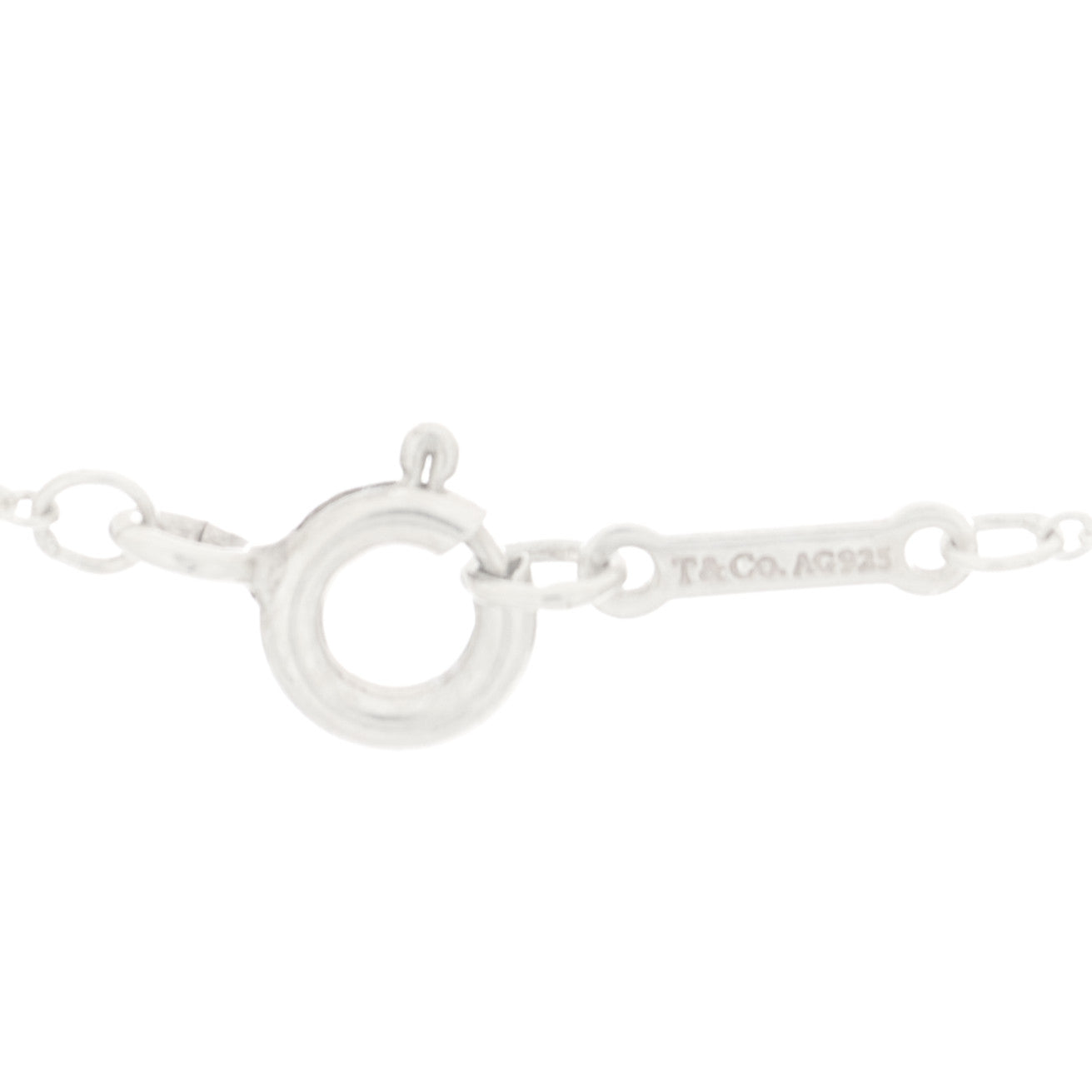 Sterling Silver Diamond Loving Heart Clover Pendant Necklace