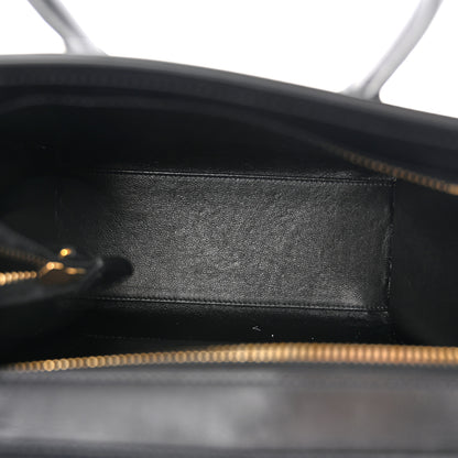 Celine Baby Grained Calfskin Nubuck Nano Tri-Color Luggage Light Grey 5 of 11