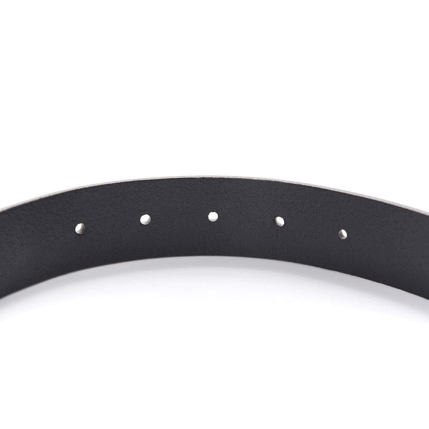 Margaux Calfskin Studded Interlocking G 30mm Belt 70 28 Black