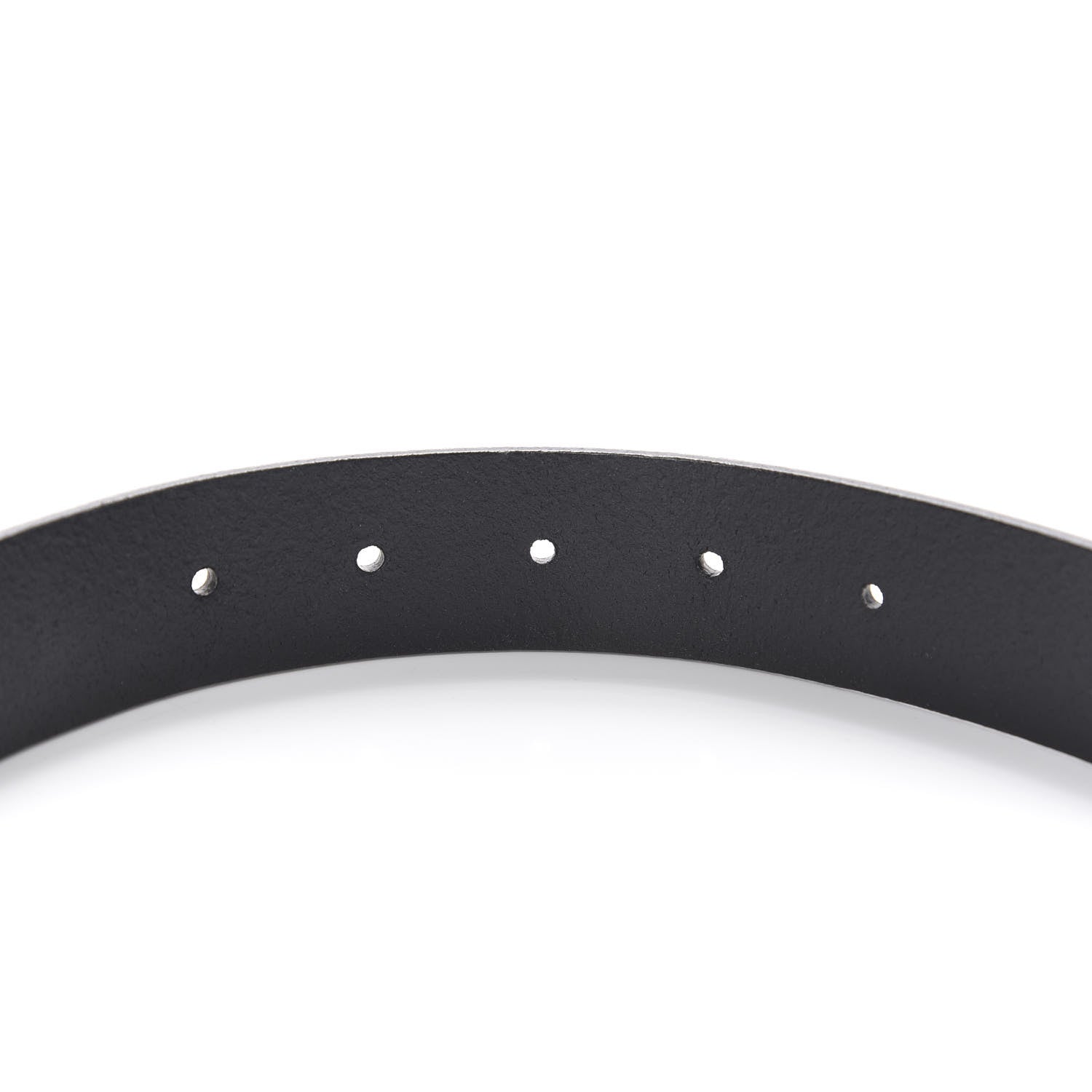 Gucci Margaux Calfskin Studded Interlocking G 30mm Belt 70 28 Black 5 of 5