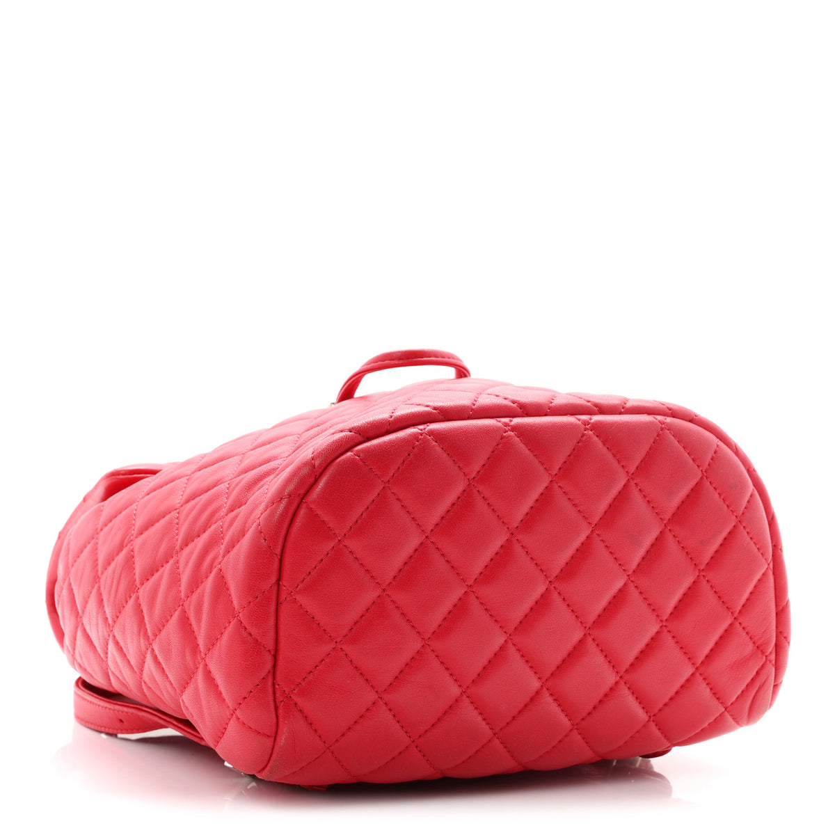 Lambskin Quilted Small Urban Spirit Backpack Dark Pink
