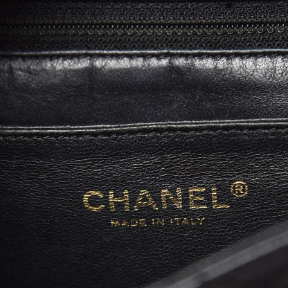 Chanel Caviar Quilted Jumbo Kelly Flap Black 6 of 15