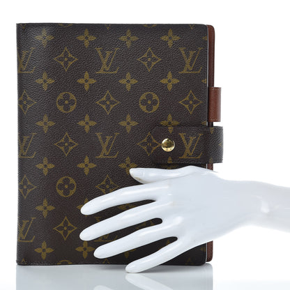 Louis Vuitton Monogram Large Ring Agenda Cover 2 of 8