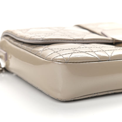 Christian Dior Patent Cannage Miss Dior Promenade Pouch Grey 5 of 8