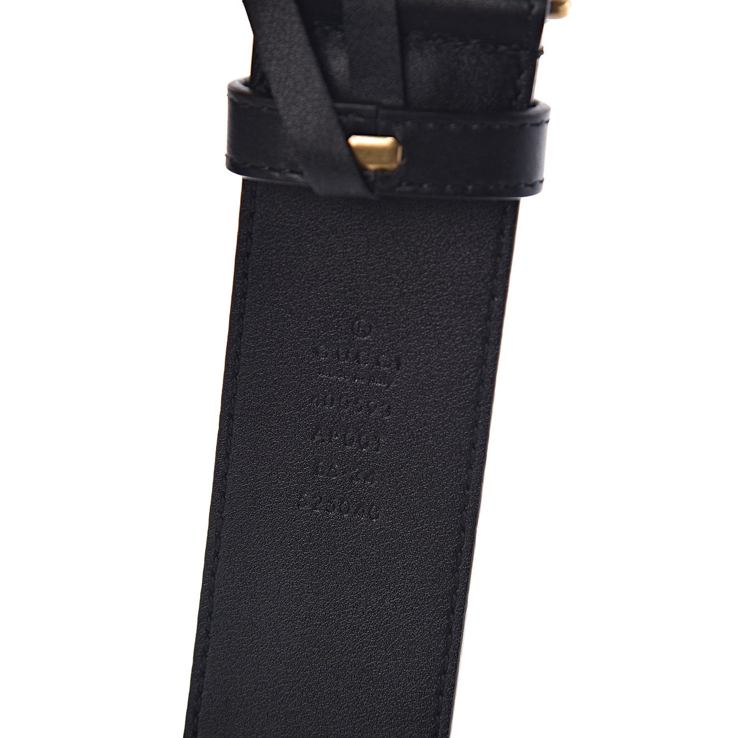Calfskin Double G 40mm Belt 85 34 Black