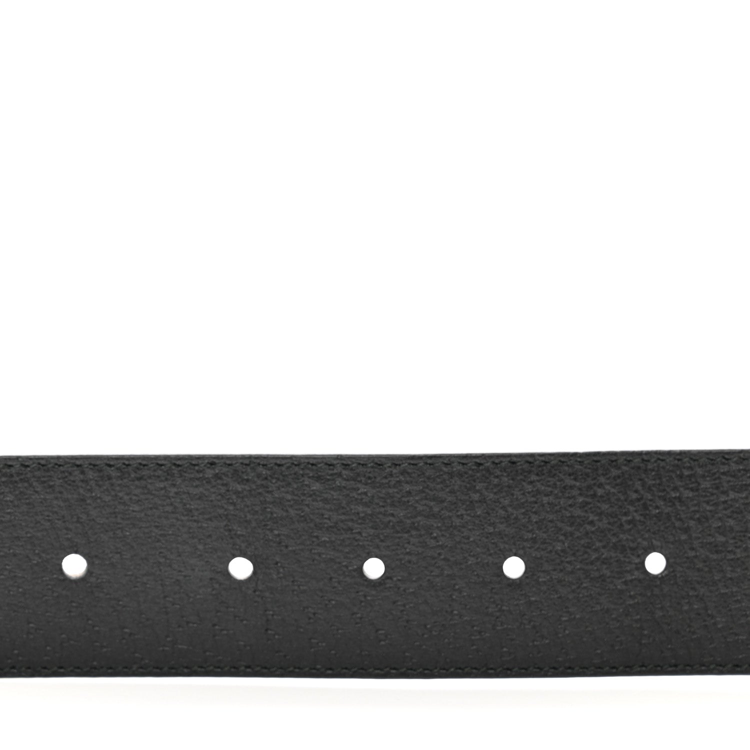 Gucci Textured Calfskin Double G 40mm Belt 90 36 Black 4 of 5