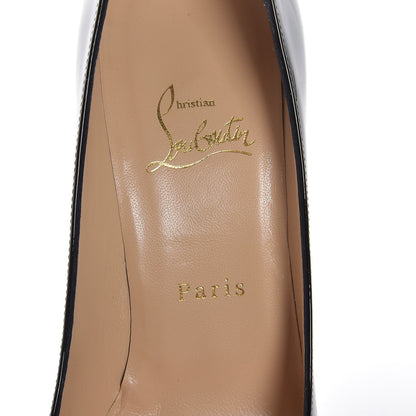 Christian Louboutin Patent Tibur 100 Pumps 38.5 Black 7 of 9