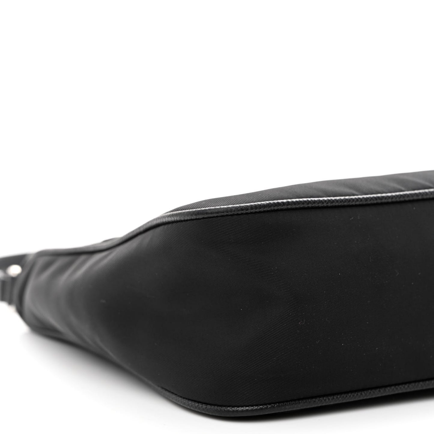 Tessuto Nylon Saffiano Mini Re-Edition 2005 Bag Black