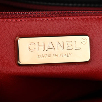 Chanel Lambskin Medium Westminster Pearl Flap Black 6 of 11