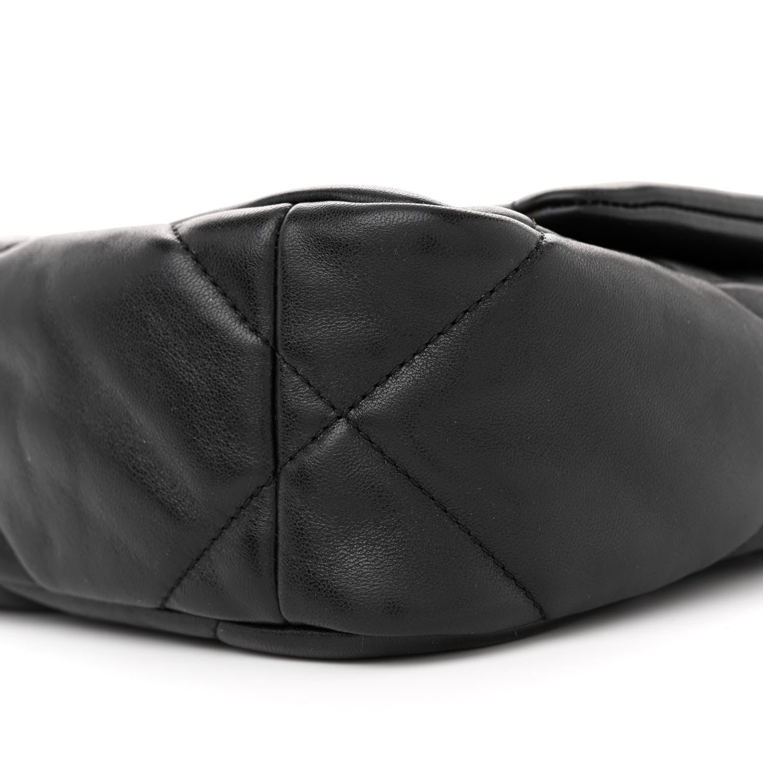 Chanel Lambskin Quilted Medium Chanel 19 Flap Black 10 of 11