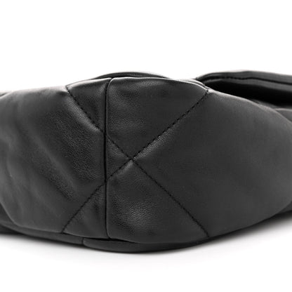 Chanel Lambskin Quilted Medium Chanel 19 Flap Black 10 of 11