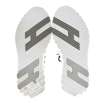 Hermes Flex Maille Bolduc Sneakers 37 White Multicolor 5 of 8