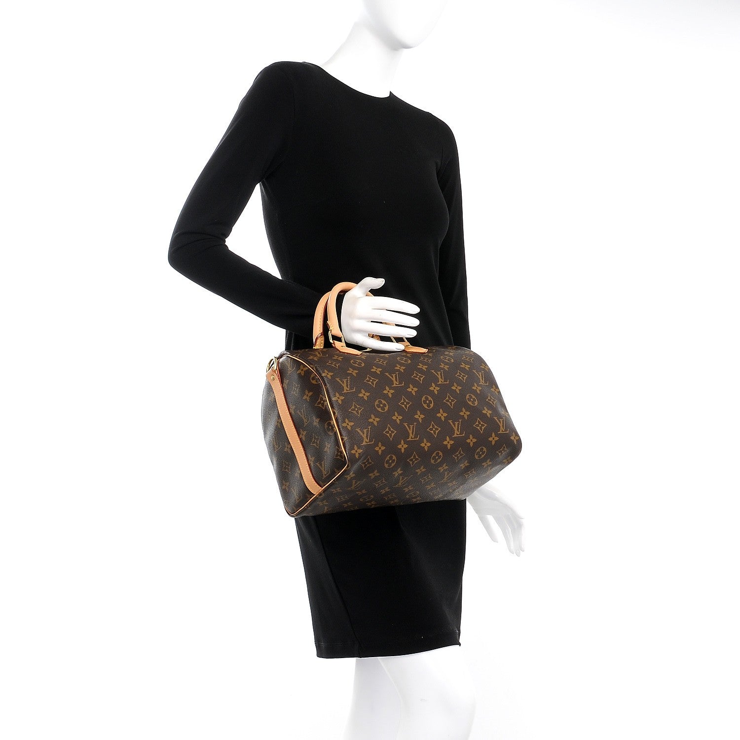 Louis Vuitton Monogram Speedy Bandouliere 30 3 of 10