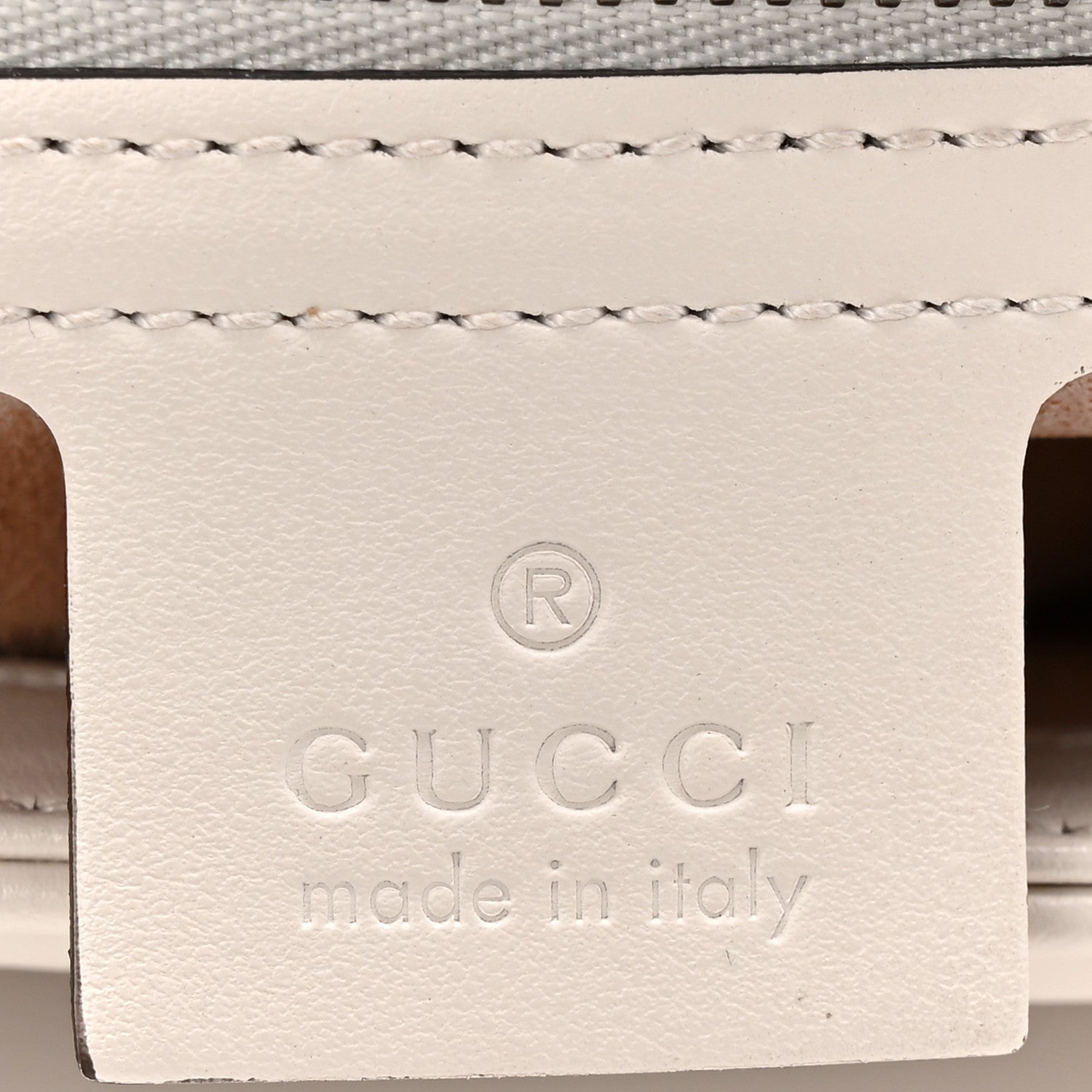 Gucci Calfskin Matelasse Small GG Marmont Shoulder Bag White 6 of 10